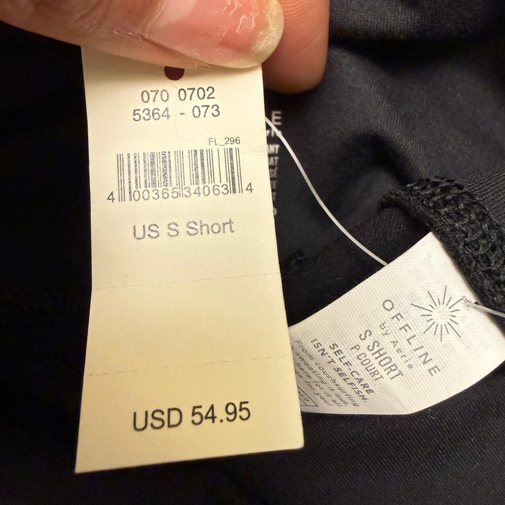 NWT- Offline By Aerie The Hugger Foldover Flare Leggings size:‎ S - Picture 7 of 9
